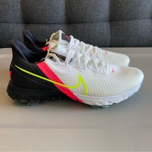 New Nike Air Zoom Infinity Tour White Volt Black Flash Crimson CT0540-103 Sz 11